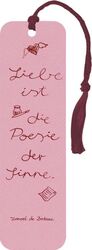 ISBN 9783760763910: 2 Lesezeichen mit Bändchen Liebe
