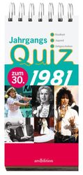 ISBN 9783760769554: Jahrgangsquiz 1981