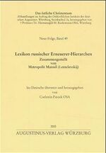 ISBN 9783761301944: Lexikon russischer Erneuerer-Hierarchen