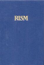 ISBN 9783761804902: Répertoire International des Sources Musicales (RISM) / Das deutsche Kirchenlied – Verzeichnis der Drucke