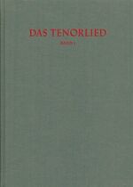 Das Tenorlied: Band 1., Drucke