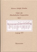 ISBN 9783761817766: Ueber die Musikalische Composition – Erster Theil. Die Theorie der Melodie und Harmonie. Reprint der Ausgabe Leipzig 1773