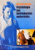 ISBN 9783764926809: Psychologie des Instrumentalunterrichts