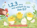 ISBN 9783765559617: 1, 2, 3 ... was schlüpft da aus dem Ei? | Ein Pappbilderbuch mit Klappen für Kinder ab 18 Monaten, das erstes Wissen über Tiere und Zahlen vermittelt | Katie Dale | Buch | 10 S. | Deutsch | 2025