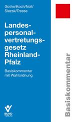 ISBN 9783766373205: Landespersonalvertretungsgesetz Rheinland-Pfalz