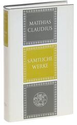 ISBN 9783768199056: Werke : Asmus omnia sua secum portans oder sämtliche Werke des Wandsbecker Boten. [Hrsg. von Urban Roedl]