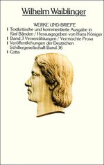 ISBN 9783768199193: Werke und Briefe. Textkritische und kommentierte Ausgabe / Verserzählungen. Vermischte Prosa