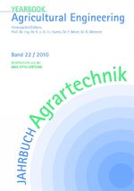 ISBN 9783769007619: Jahrbuch Agrartechnik 2010 - Yearbook Agricultural Engineering