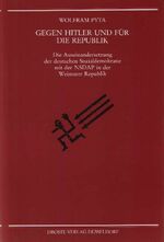 ISBN 9783770051533: Gegen Hitler und für die Republik - Die Auseinandersetzung der deutschen Sozialdemokratie mit der NSDAP in der Weimarer Republik