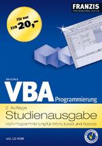 ISBN 9783772375897: VBA-Programmierung