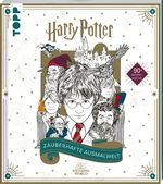 ISBN 9783772447402: Harry Potter - Zauberhafte Ausmalwelt – Das offizielle Ausmalbuch. Cover mit Gold-Highlights und metallische Effekten im Innenteil