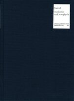 ISBN 9783772809965: Nihilismus und Metaphysik - Entwicklungsgeschichtliche Untersuchungen vom deutschen Idealismus bis zu Heidegger