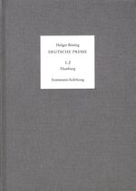 ISBN 9783772815911: Deutsche Presse / Band 1.2: Hamburg. 1766-1795