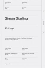 ISBN 9783775716741: Simon Starling – Cuttings