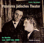 ISBN 9783775904117: Populäres jüdisches Theater in Berlin von 1877 bis 1933