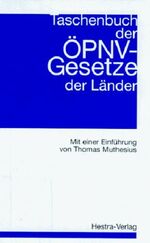 ISBN 9783777102665: Taschenbuch der ÖPNV-Gesetze der Länder.