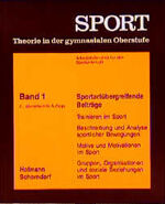 Band 1., Sportartübergreifende Beiträge