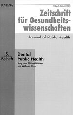 ISBN 9783779909552: Dental Public Health