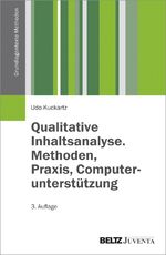 ISBN 9783779933441: Qualitative Inhaltsanalyse. Methoden, Praxis, Computerunterstützung