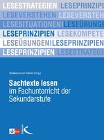 ISBN 9783780010162: Sachtexte lesen im Fachunterricht der Sekundarstufe