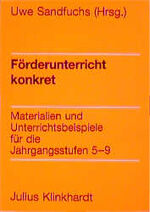 Sandfuchs, Uwe [Hrsg.]: Förderunterricht
