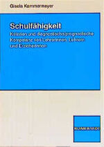 ISBN 9783781510784: Schulfähigkeit