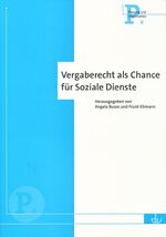 ISBN 9783784119564: Vergaberecht als Chance für Soziale Dienste - Reihe Planung und Organisation (P 8)