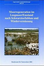 Moorregeneration im Leegmoor/Emsland nach Schwarztorfabbau und Wiedervernässung