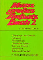 ISBN 9783786302407: Manz grosses Aufsatzbuch