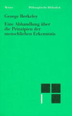 Eine Abhandlung über die Prinzipien der menschlichen Erkenntnis