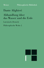 ISBN 9783787311255: Abhandlung über das Wasser und die Erde, Lateinisch - Deutsch, Philosophische Werke 2. (=Philosophische Bibliothek ; Bd. 464)