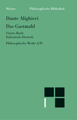 ISBN 9783787313020: Philosophische Werke 4/4. Das Gastmahl. Viertes Buch