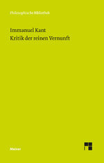 ISBN 9783787313198: Kritik der reinen Vernunft