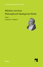 ISBN 9783787316243: Philosophisch-theologische Werke - Zweisprachige Ausgabe