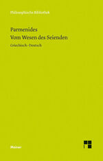 ISBN 9783787324798: Vom Wesen des Seienden - Die Fragmente. Zweisprachige Ausgabe