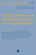 ISBN 9783787344260: Ethische Praktiken in ästhetischen Theorien des 18. Jahrhunderts