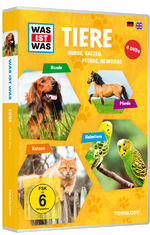 ISBN 9783788642921: WAS IST WAS DVD-Box Tiere - Hunde, Pferde, Katzen, Heimtiere. 100 Minuten spannende Unterhaltung auf Deutsch und Englisch