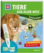 ISBN 9783788675370: BOOKii® WAS IST WAS Stickeratlas Tiere aus aller Welt