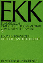 ISBN 9783788704995: Der Brief an die Kolosser, EKK XII