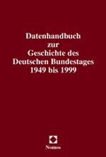 ISBN 9783789059285: Datenhandbuch zur Geschichte des Deutschen Bundestages 1949 bis 1999