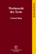 ISBN 9783789062476: Werberecht der Ärzte - Rechtsstand: November 1999