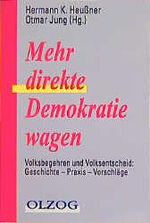 ISBN 9783789280177: Mehr direkte Demokratie wagen