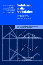 ISBN 9783790813982: Einführung in die Produktion., mit 9 Tabellen