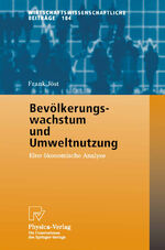 ISBN 9783790814057: Bevölkerungswachstum und Umweltnutzung