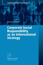 ISBN 9783790825480: Corporate Social Responsibility as an International Strategy