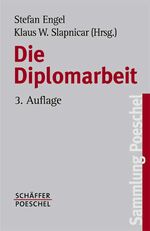 ISBN 9783791092409: Die Diplomarbeit