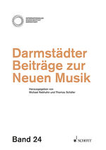 ISBN 9783795712488: Darmstädter Beiträge zur Neuen Musik Band 24