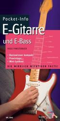 Pocket-Info E-Gitarre und E-Bass – Basiswissen kompakt - Praxistipps - Mini-Lexikon