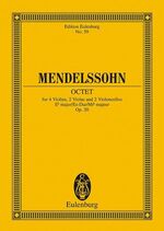 ISBN 9783795771409: Oktett Es-Dur - op. 20. 4 Violinen, 2 Violen und 2 Violoncelli. Studienpartitur.