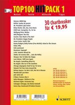 ISBN 9783795791018: Top 100 Hitpack 1 / Das Beste aus den Charts Noten - Texte - Akkorde - Tipps. Band 1. Klavier Keyboard., Music Factory - Top 100 Hit Collection 1 / Buch / 216 S. / Deutsch / 2008 / Schott Music